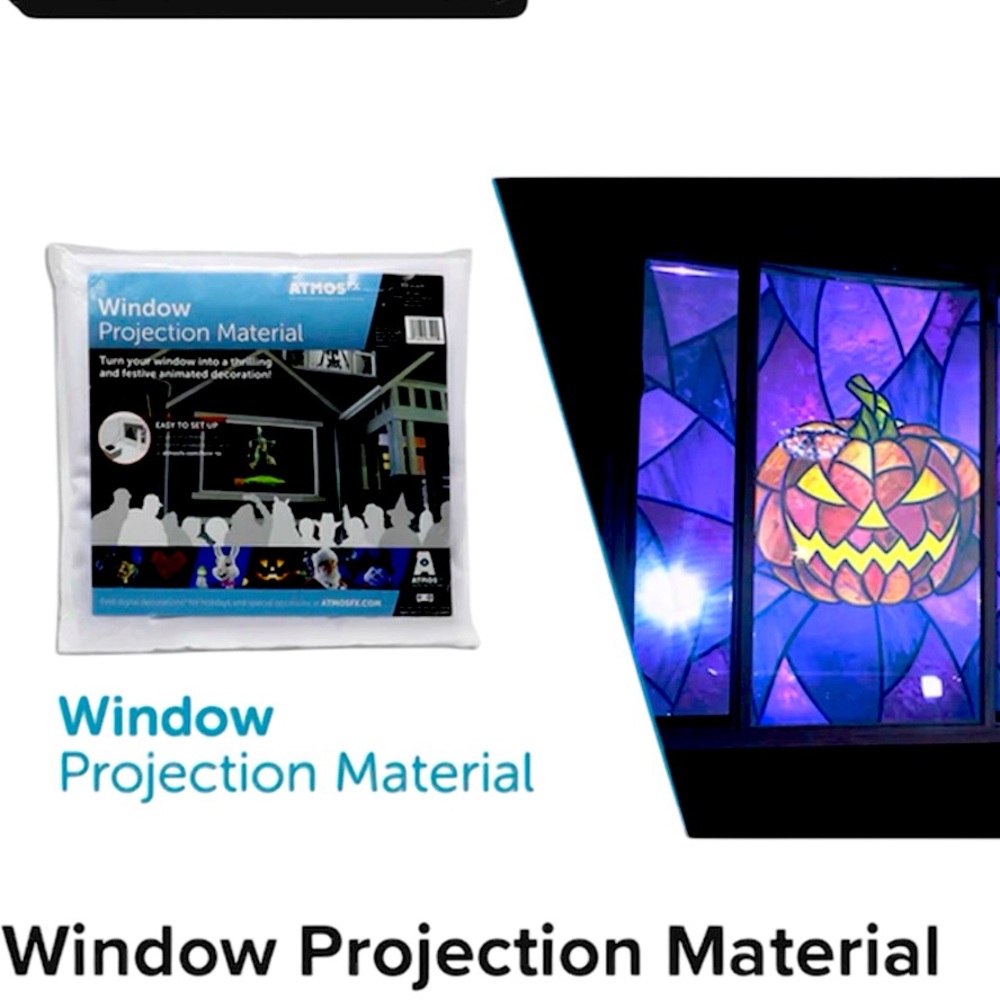 Window Projection Material - 4X6